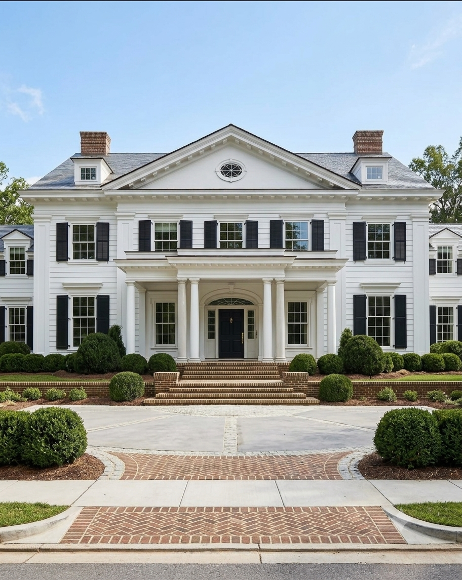 Georgian style house