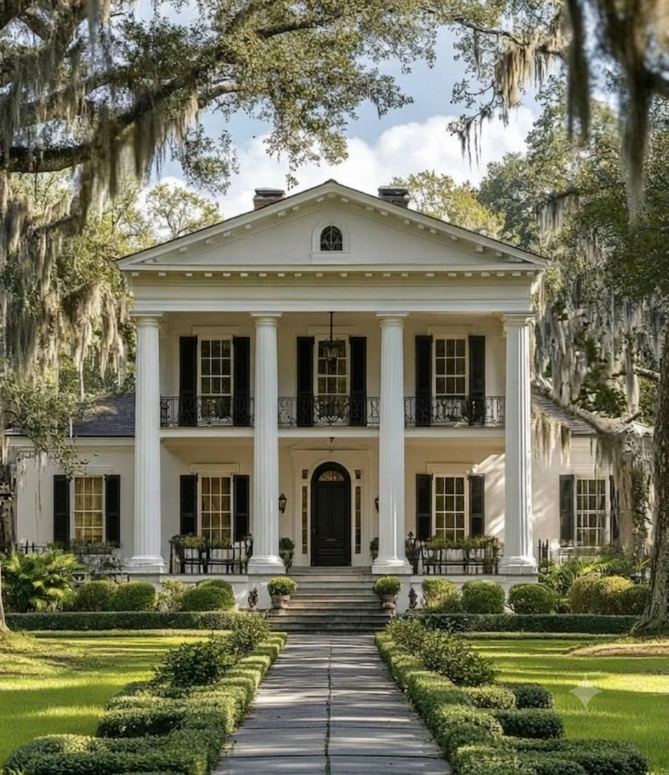 Greek Revival style house